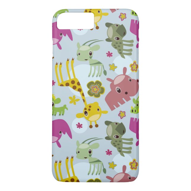 animal safari pattern Case-Mate iPhone case (Back)