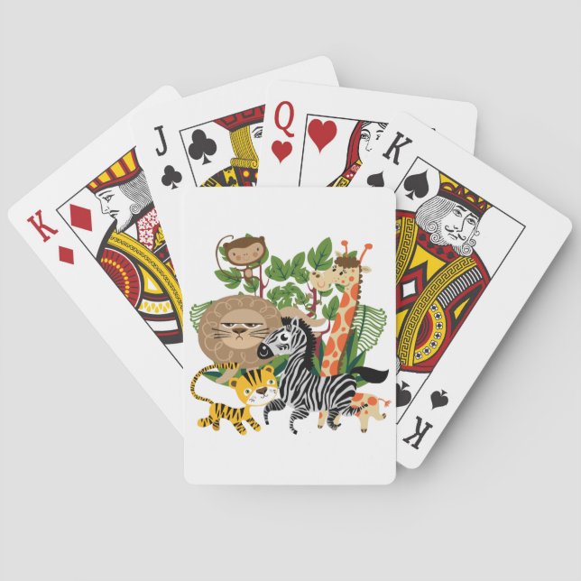 Animal Safari Poker Cards (Back)