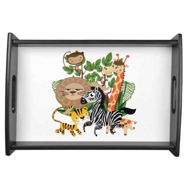 Animal Safari Serving Tray (Front)