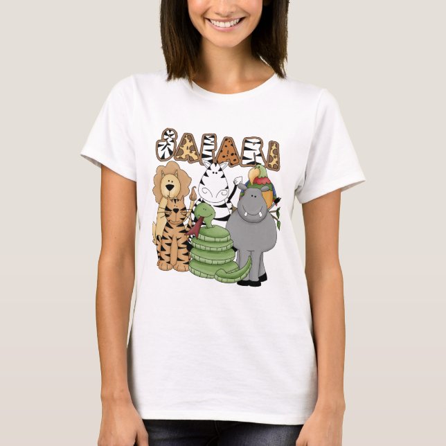 Animal Safari T-Shirt (Front)