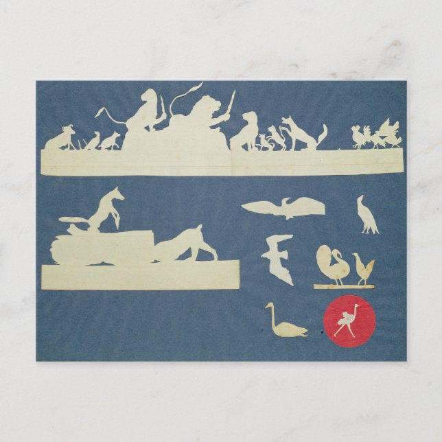 Animal Scenes Postcard (Front)