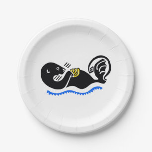 Animal -  Sea OTTER - Wildlife - Ocean -   party Paper Plates