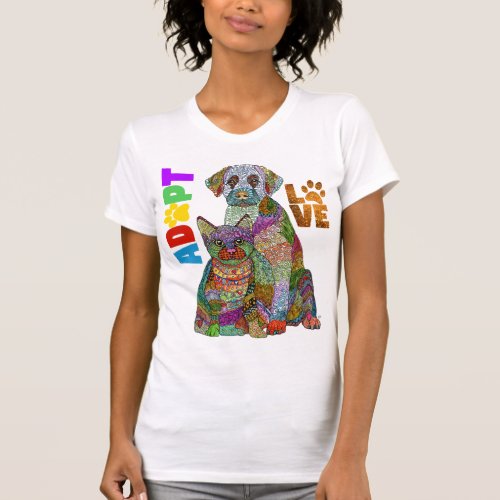 Animal Shelter Adopt Dont Shop  T_Shirt