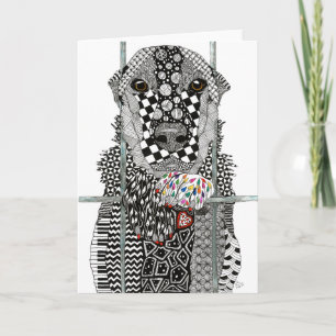 Animal Shelter Dog Greeting Card