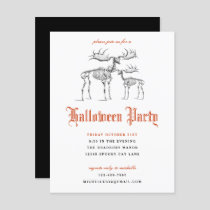 Animal Skeletons Halloween Party Invitation