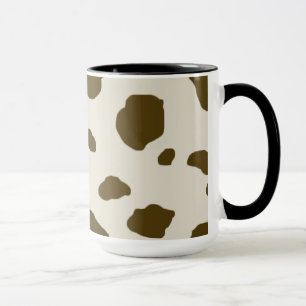 Animal Skin Brown Cow Spots Mug