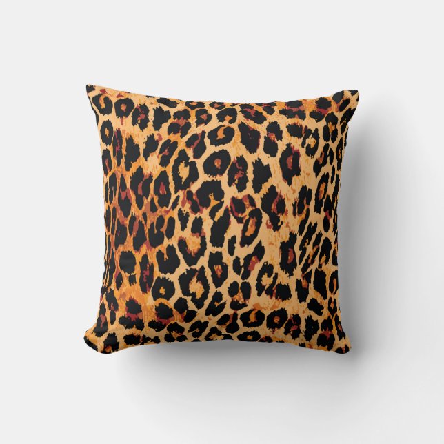 Animal skin pattern seamless. throw pillow (Front)