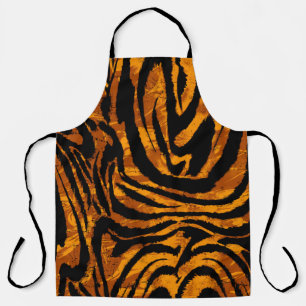 Animal Skin Pattern. The fabric Abstract with Tige Apron