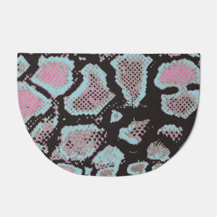 Animal skin pattern, vintage design. doormat