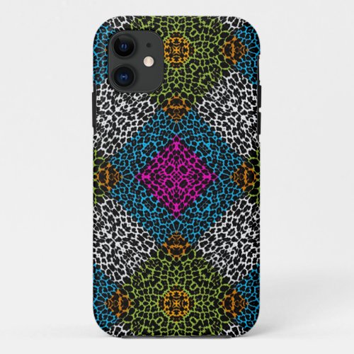 Animal skin seamless pattern 2 iPhone 11 case