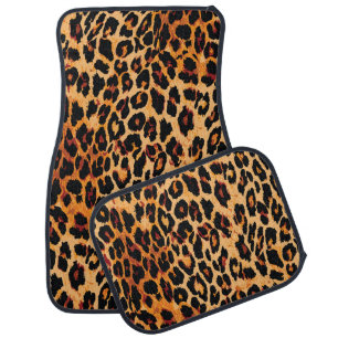Animal Skin: Vintage Fabric Design Car Floor Mat