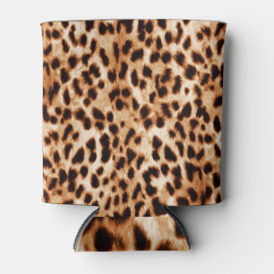 Animal Skin: Watercolor Spotted Pattern. Can Cooler