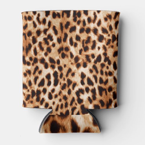 Animal Skin Watercolor Spotted Pattern Can Cooler