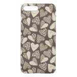 Animal skin with hearts iPhone 8 plus/7 plus case