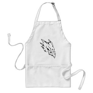 Animal Skull Adult Apron
