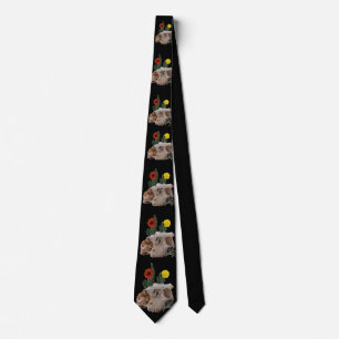 Animal Skull, Cactus, Flowers, and a Cute Spider Neck Tie
