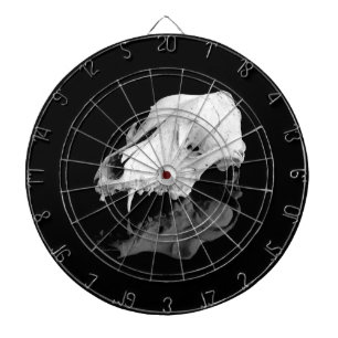 Animal skull dart board