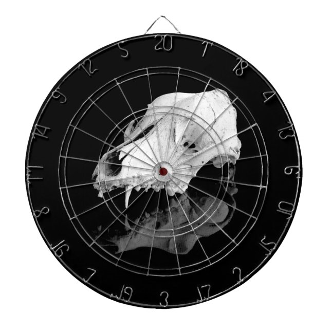 Animal skull dart board (Front)