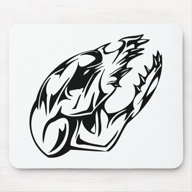 Animal Skull Mouse Pad (Front)