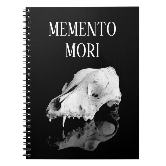 Animal skull notebook (Front)