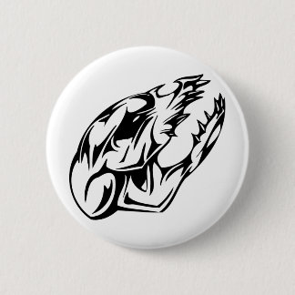 Animal Skull Pinback Button