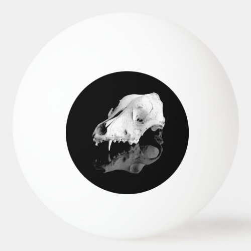 Animal skull ping pong ball