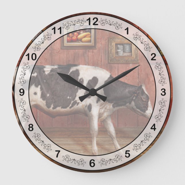 Animal - The Cow Large Clock (Front)