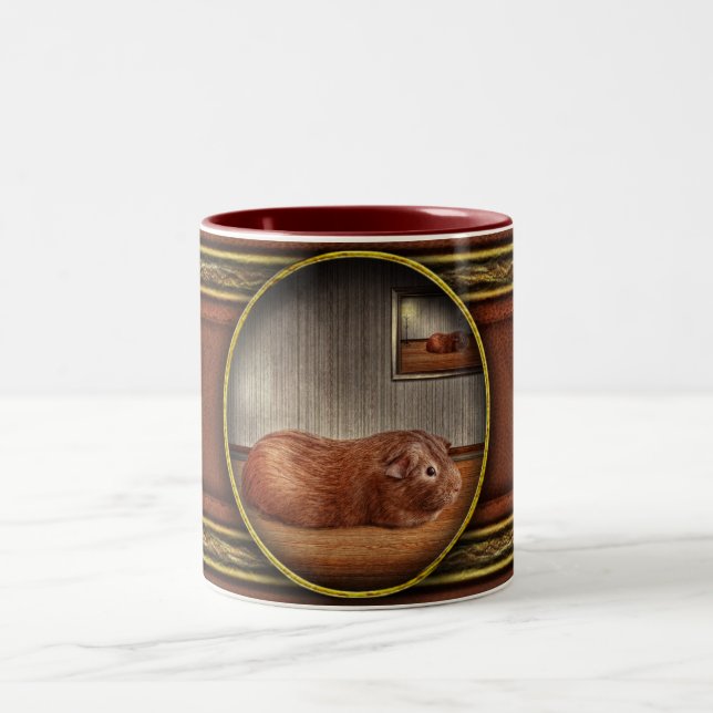 Animal - The guinea pig Two-Tone Coffee Mug (Center)