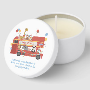 Animal Theme Baby Shower Soy Wax Candles