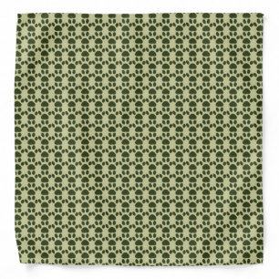 animal-themed dog paw pattern bandana
