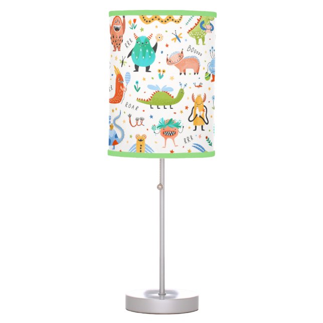 Animal Themed Kids Table Lamp (Front)