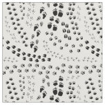Animal Tracks Pattern Fabric