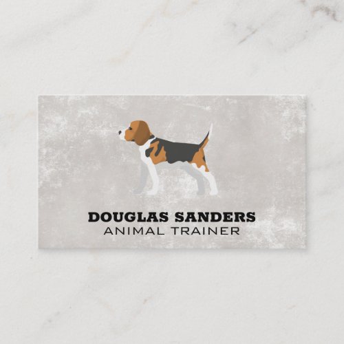 Animal Trainer  Dog Logo Business Card