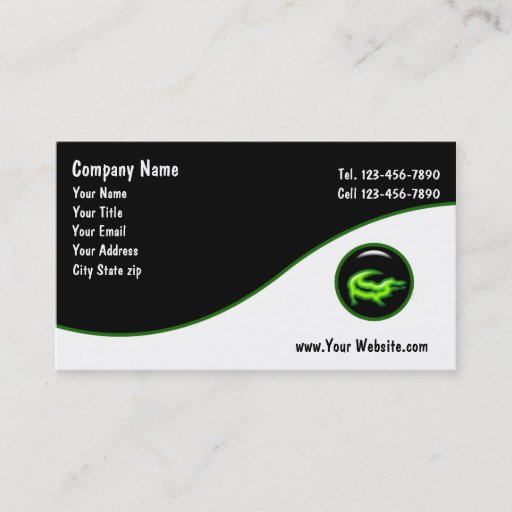 Customizable Animal Trapper Business Cards_1