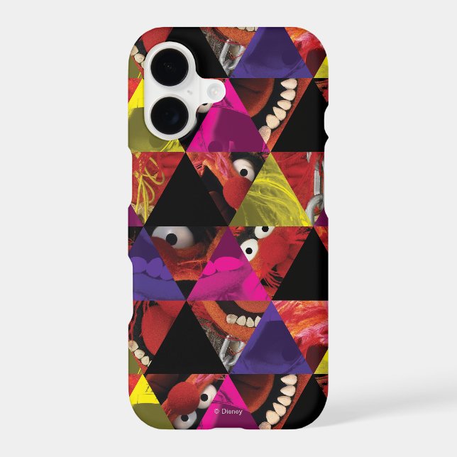 Animal Triangle Pattern Iphone Case (Back)