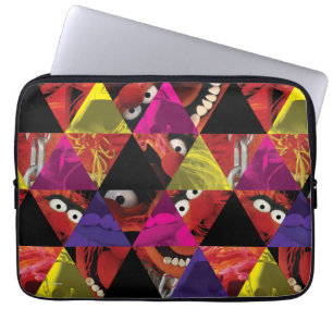 Animal Triangle Pattern Laptop Sleeve