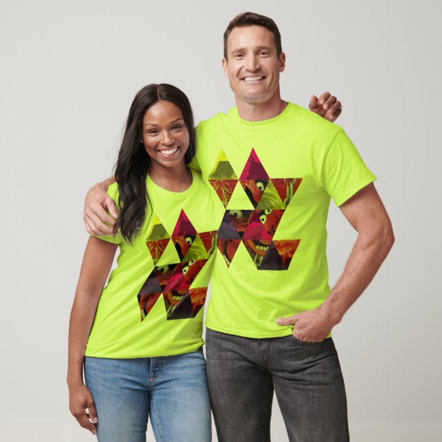 Animal Triangle Pattern T-Shirt (Unisex)