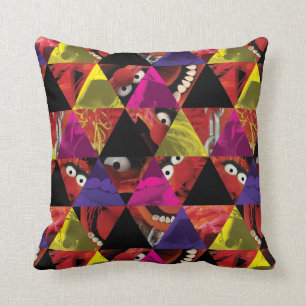 Animal Triangle Pattern Throw Pillow