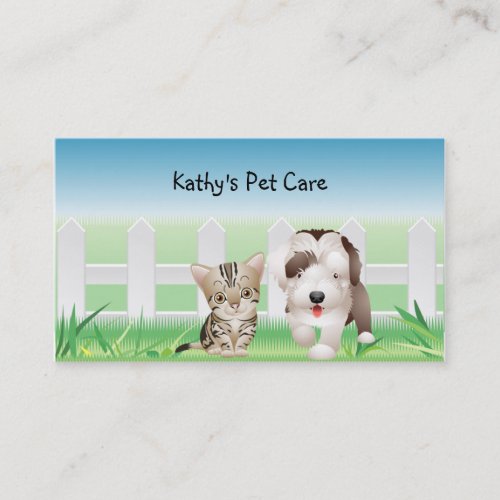 Animal Veterinarian Business Card