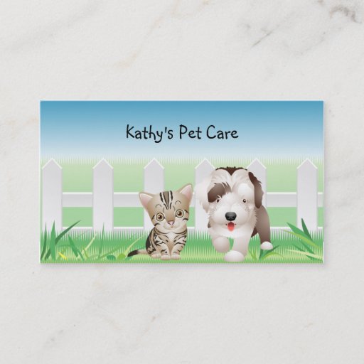 Customizable Animal Veterinarian Business Card