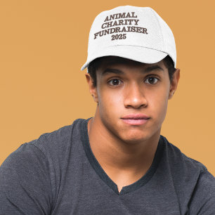 Animal Welfare Charity Fundraiser Embroidered Baseball Cap