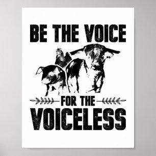 Animal Welfare Vegan Vegetarian Vegan Gifts Poster