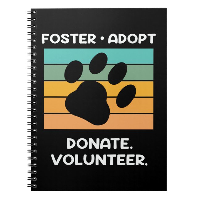 Animal Welfare Volunteer Notebook (Front)