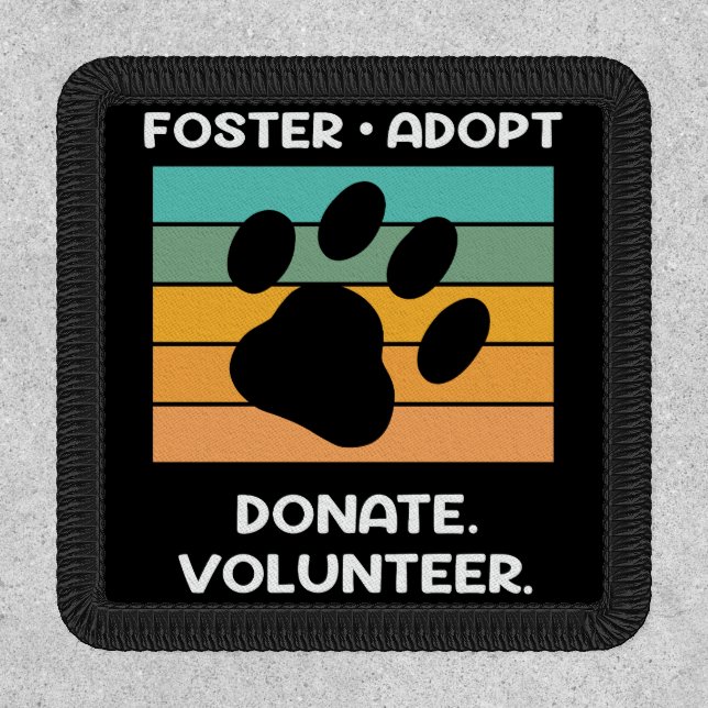 Animal Welfare Volunteer Patch (Front)