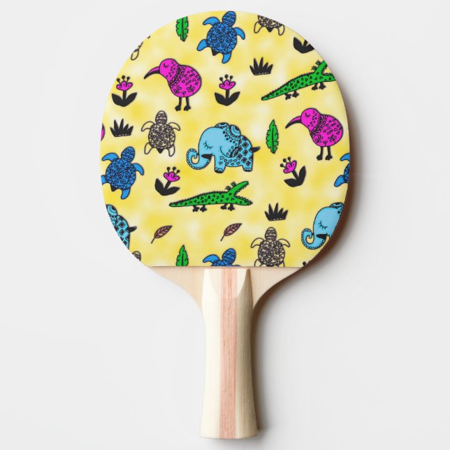 Animal Whirlwind Ping Pong Paddle (Back)