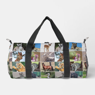 Animal Wildlife Boys Duffle Bag