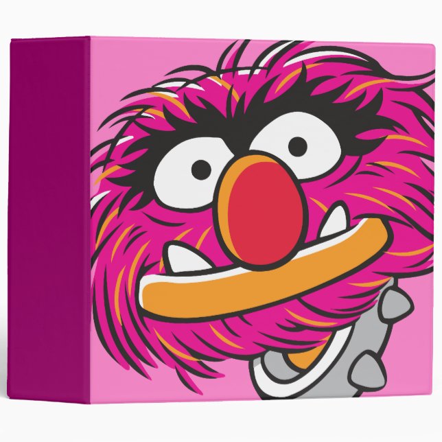 Animal With Collar 3 Ring Binder (Front/Spine)