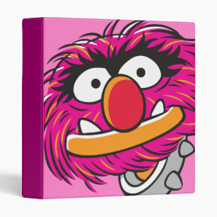 Animal With Collar 3 Ring Binder