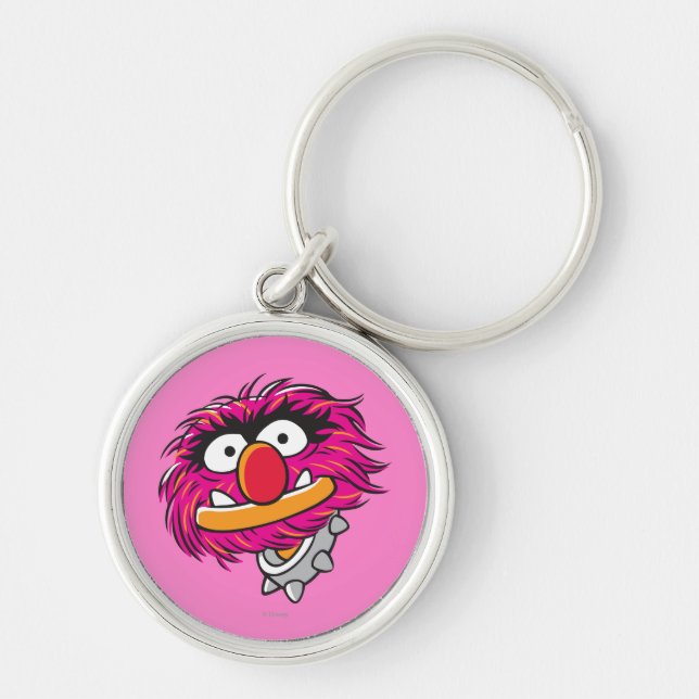 Animal With Collar Keychain (Front)
