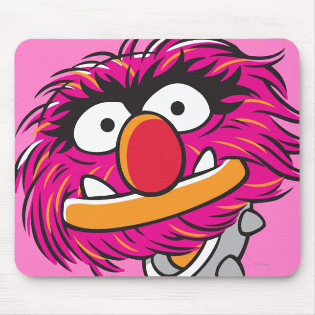 Animal With Collar Mouse Pad (Front)